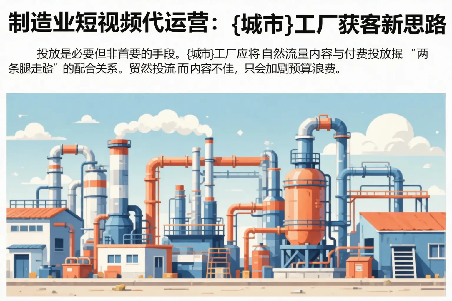 制造业短视频代运营：麒麟工厂获客新思路